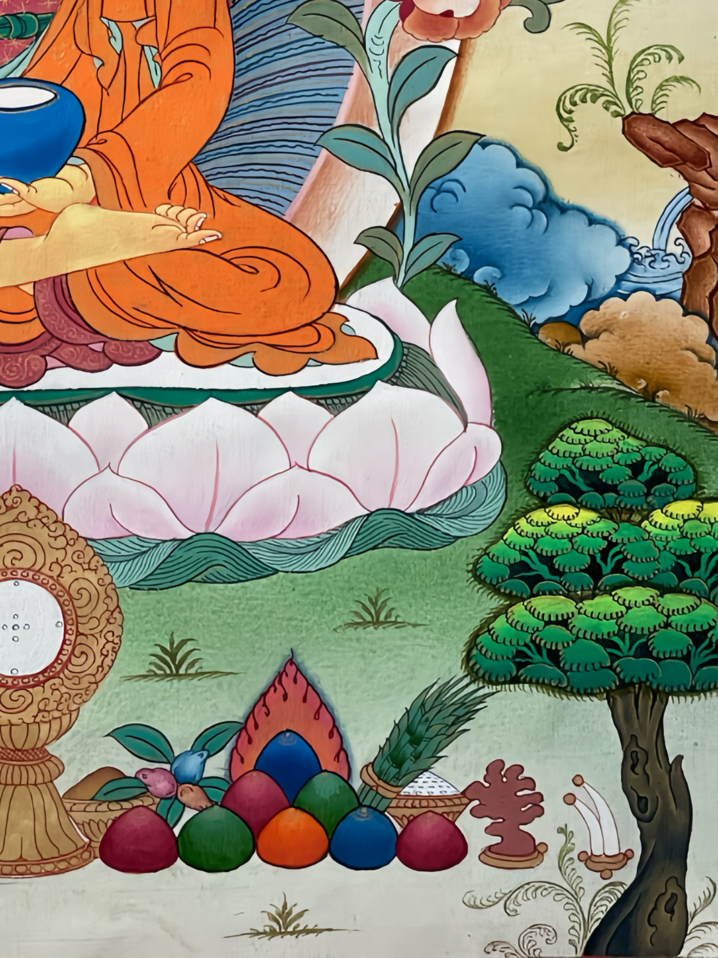 Shakyamuni Buddha Thangka – The Enlightened One of Wisdom and Compassion