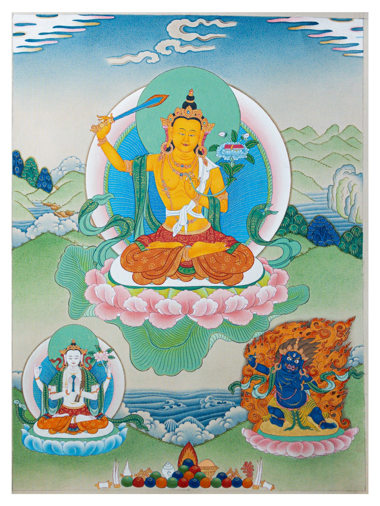 Manjushree Thangka